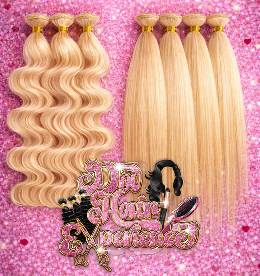 Blonde 3 Bundle Deal Body wave & Straight