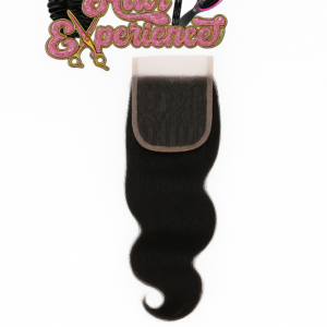 Transparent 4x4 lace closure (straight)
