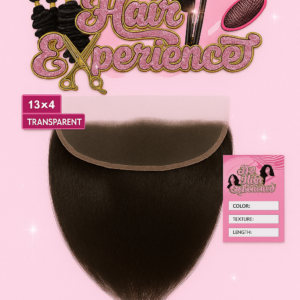 Transparent 2x6 closure )straight)